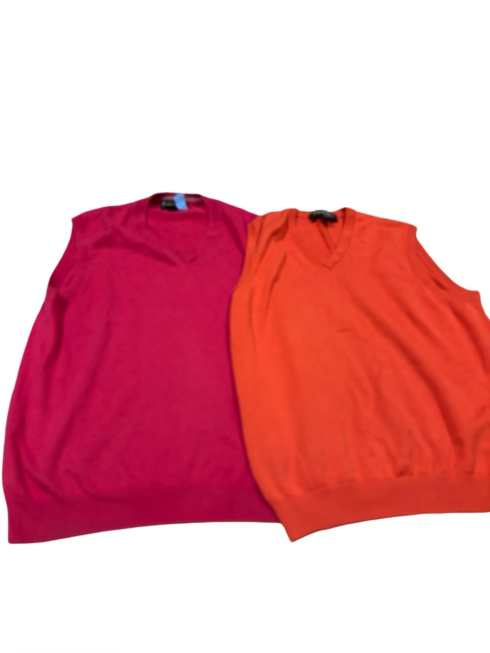 Brooks Brothers Bundle - 2 Brooks Brothers Sweater Vests - silk sweater vest med